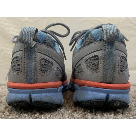 Nike Flex Trail Shield Womens Running Shoe Size 8.5 Stealth Grey Blue 537696-004 - Picture 4 of 10